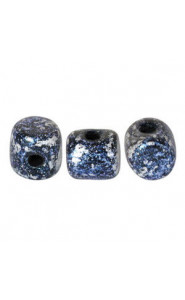 Les perles par Puca® Minos beads Tweedy blue 23980/45706